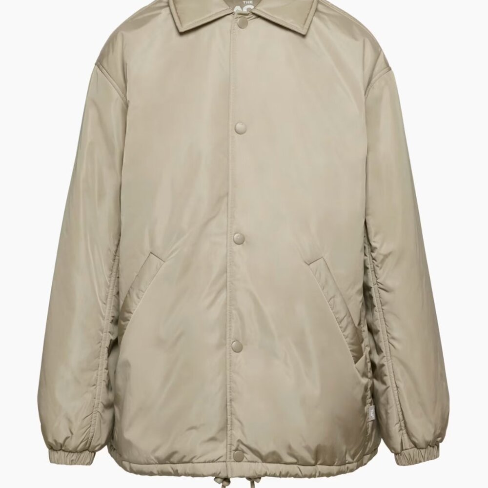$158 Aritzia TNA Coaches Coat Oversized Jacket Tan women’s XS - fits like size S